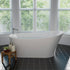 67 inch Freestanding Soaking Bathtub
