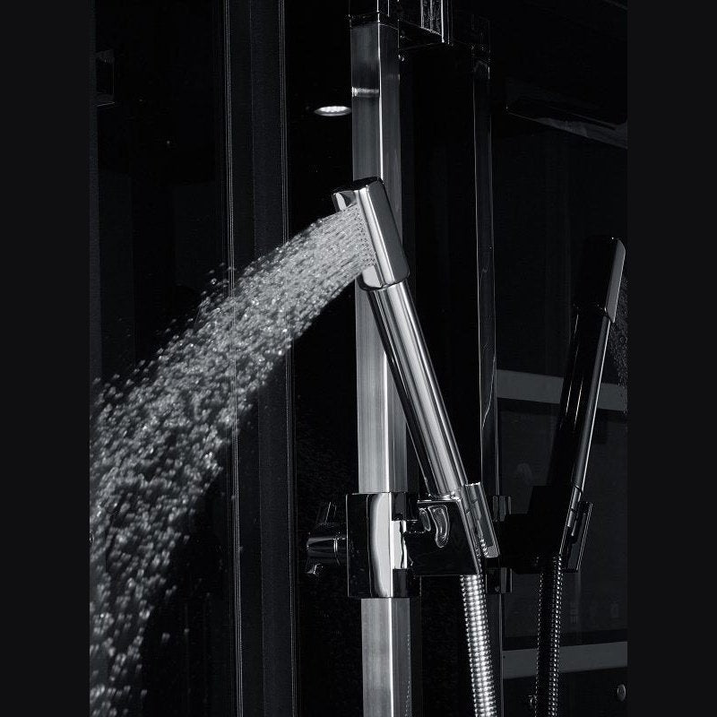 Maya Bath Black Platinum Arezzo Steam Shower - Left (203)