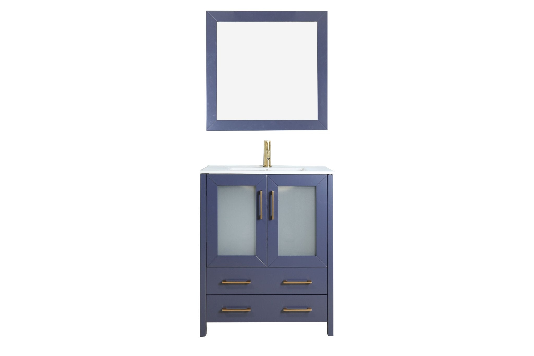 Brescia 36" Single Sink Modern Bathroom Vanity Combo Set - HomeBeyond