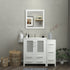 Brescia 42" Single Sink Bathroom Vanity Set and Mirror - HomeBeyond