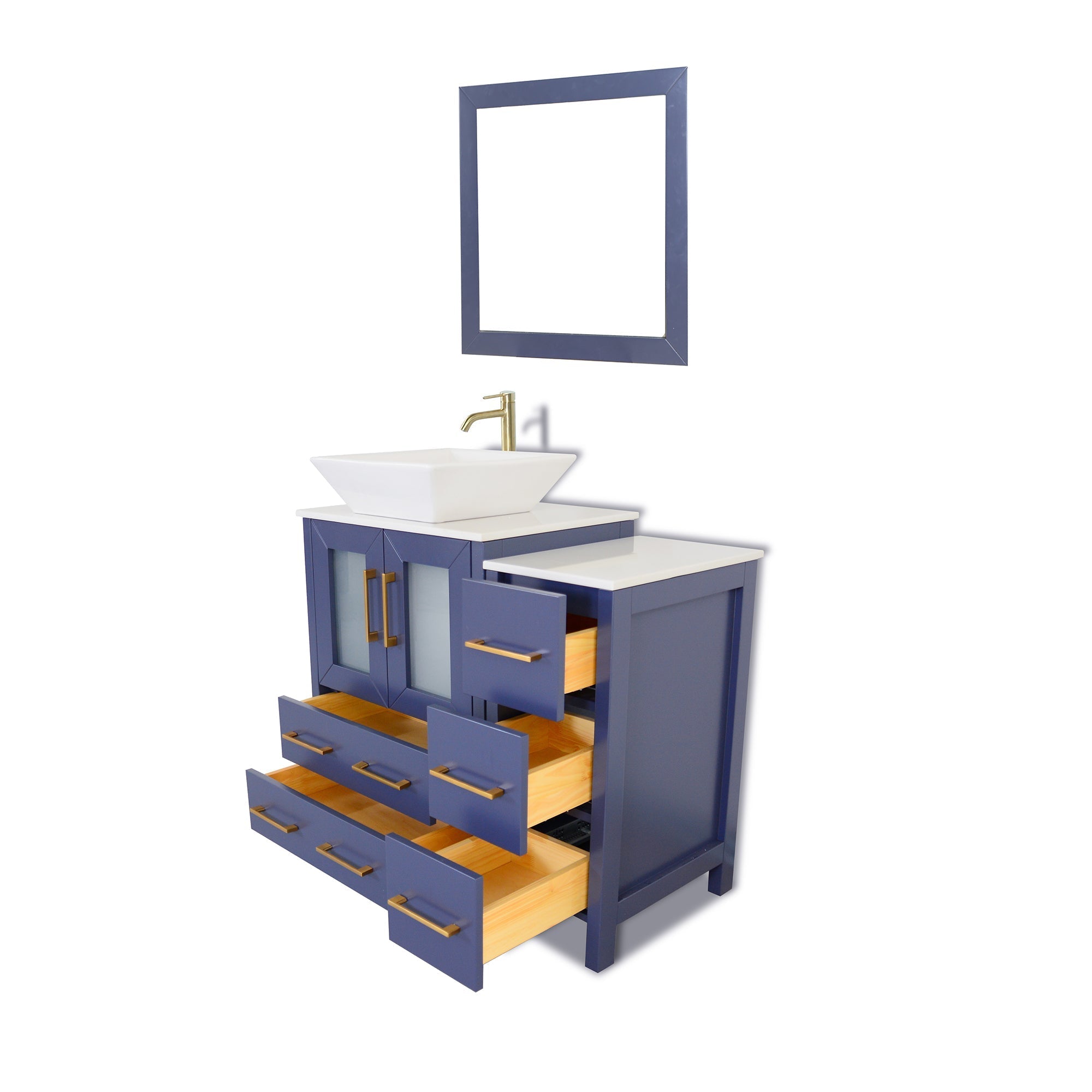 Ravenna 36" Single Sink Bathroom Vanity Combo Set - HomeBeyond