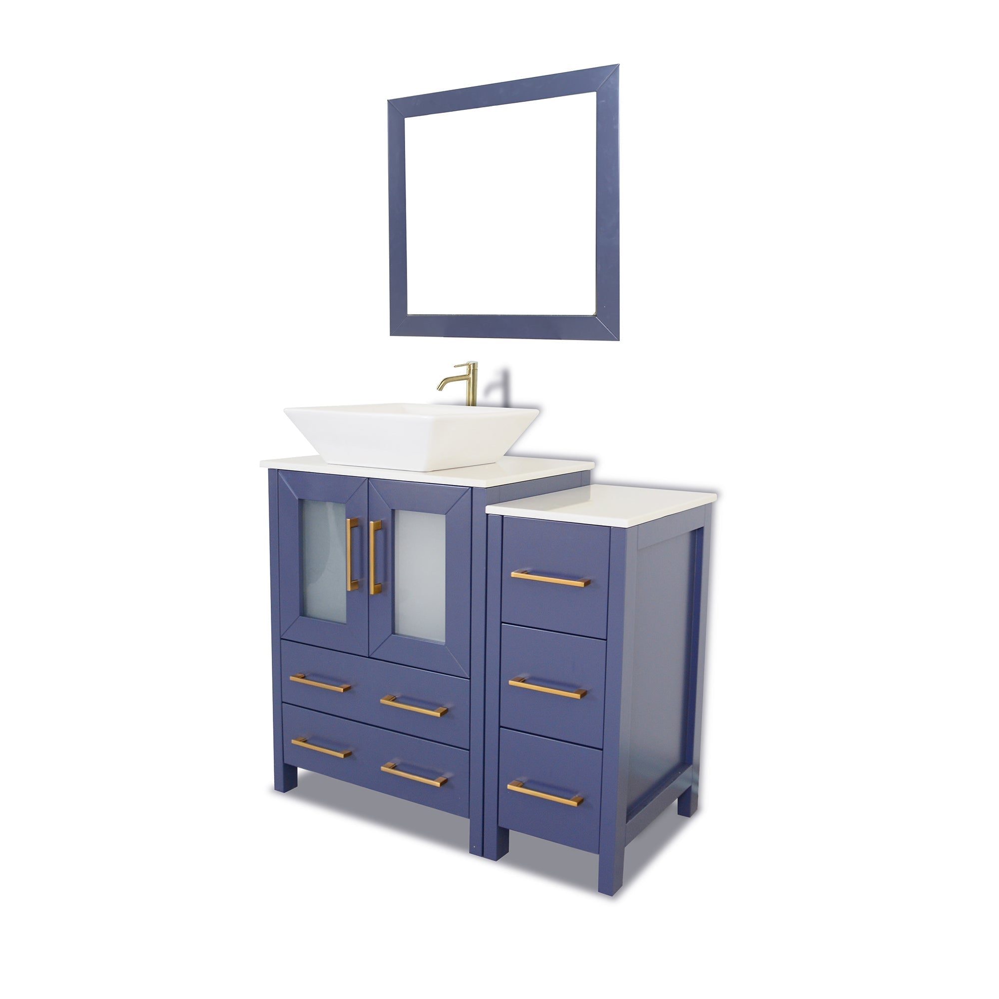 Ravenna 36" Single Sink Bathroom Vanity Combo Set - HomeBeyond