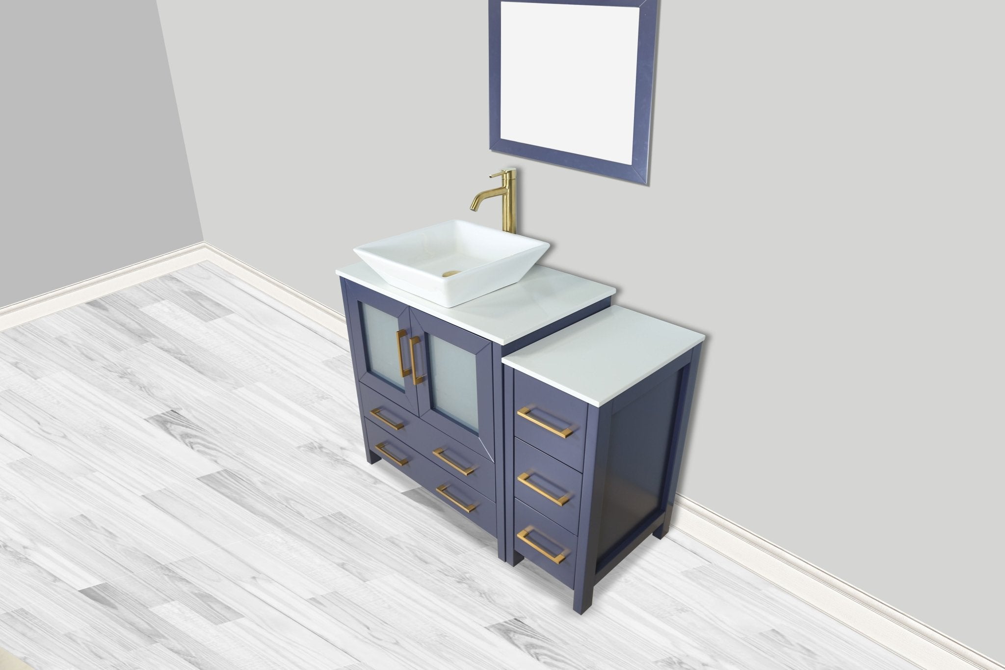 Ravenna 42" Single Sink Bathroom Vanity Combo Set - HomeBeyond