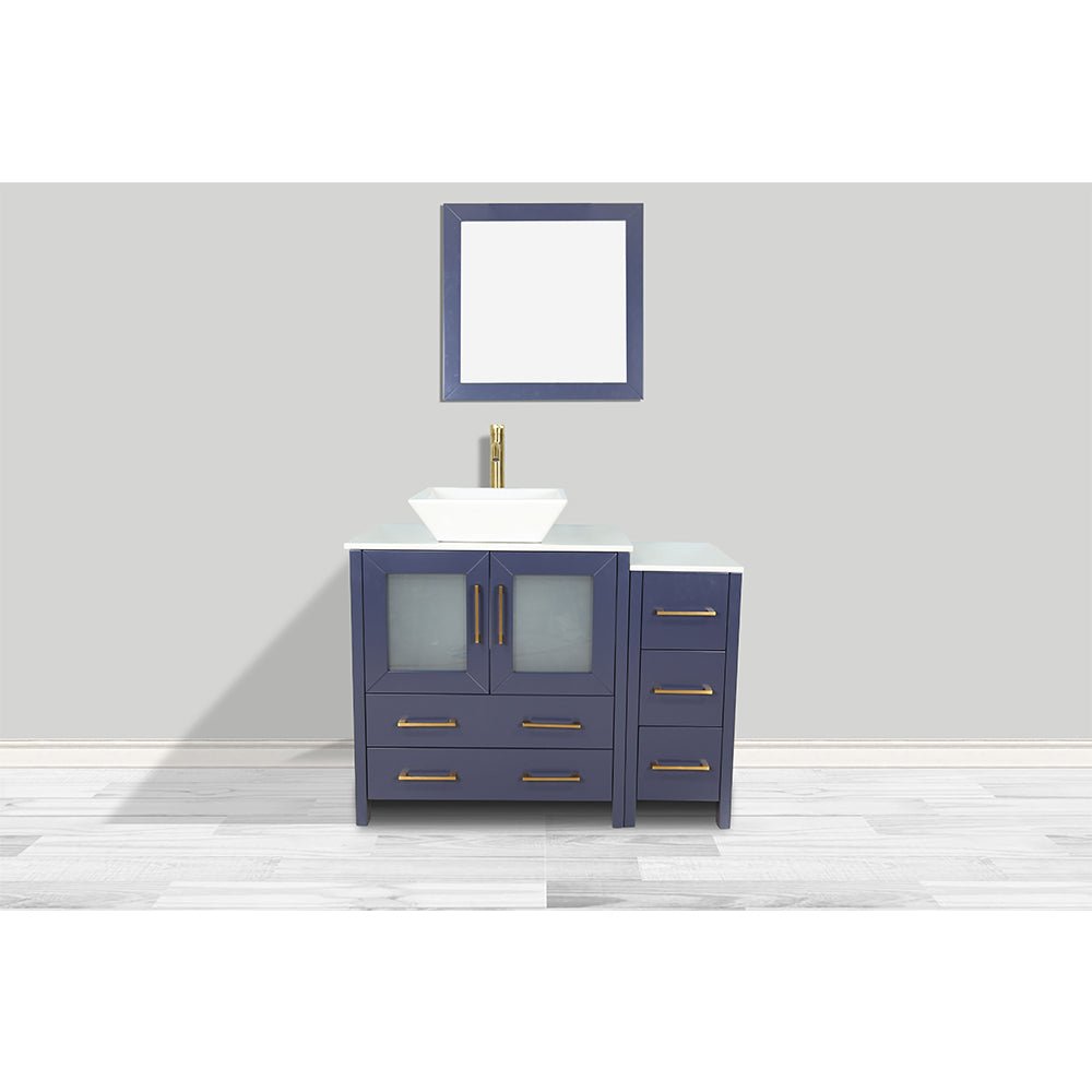 Ravenna 42" Single Sink Bathroom Vanity Combo Set - HomeBeyond