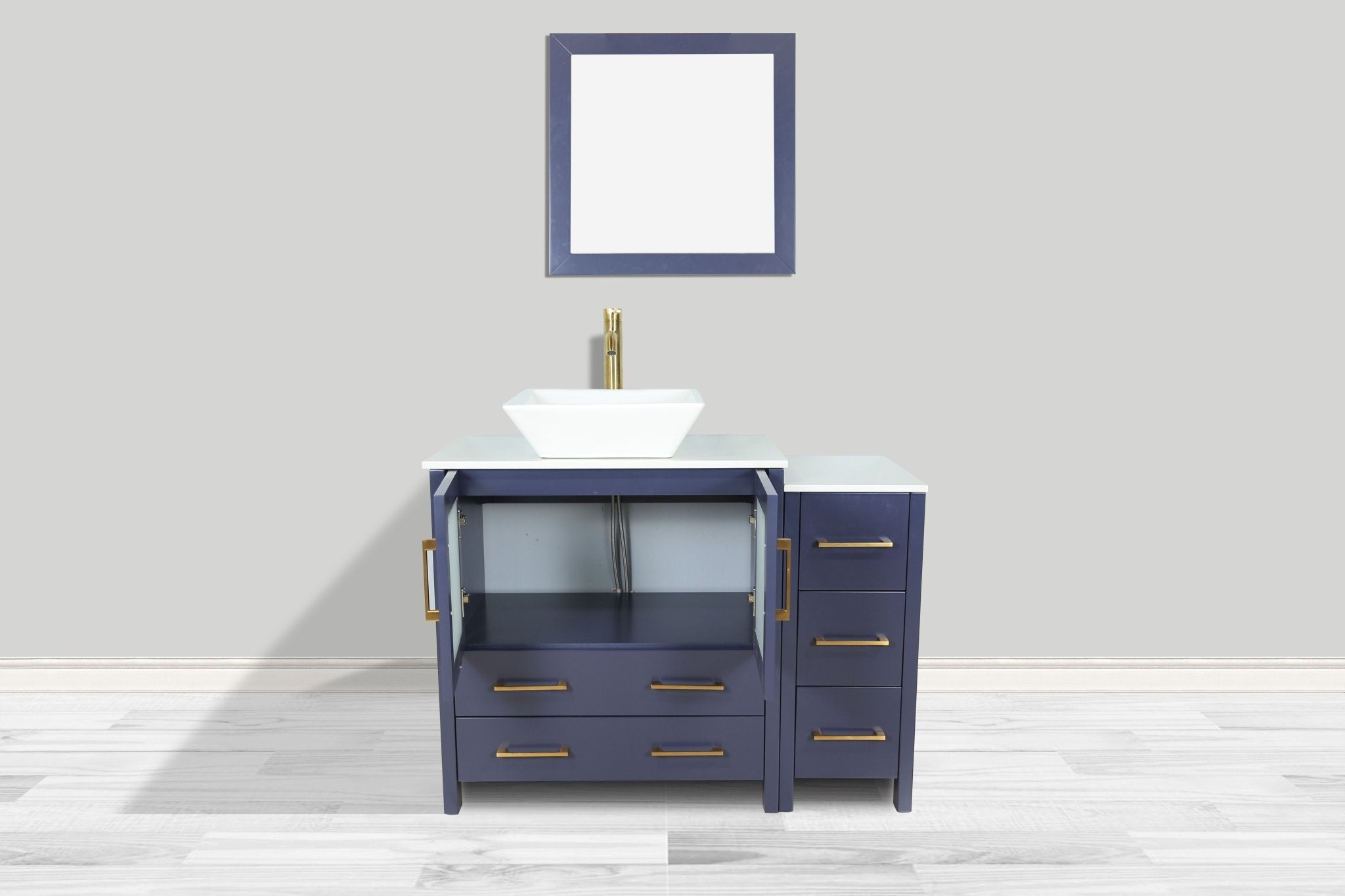 Ravenna 42" Single Sink Bathroom Vanity Combo Set - HomeBeyond