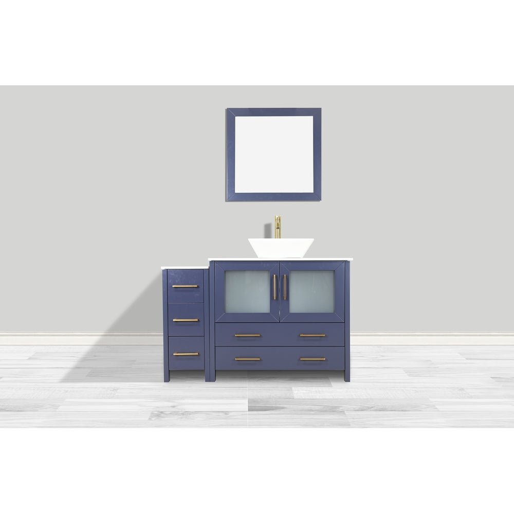 Ravenna 48" Single Sink Bathroom Vanity Combo Set - HomeBeyond