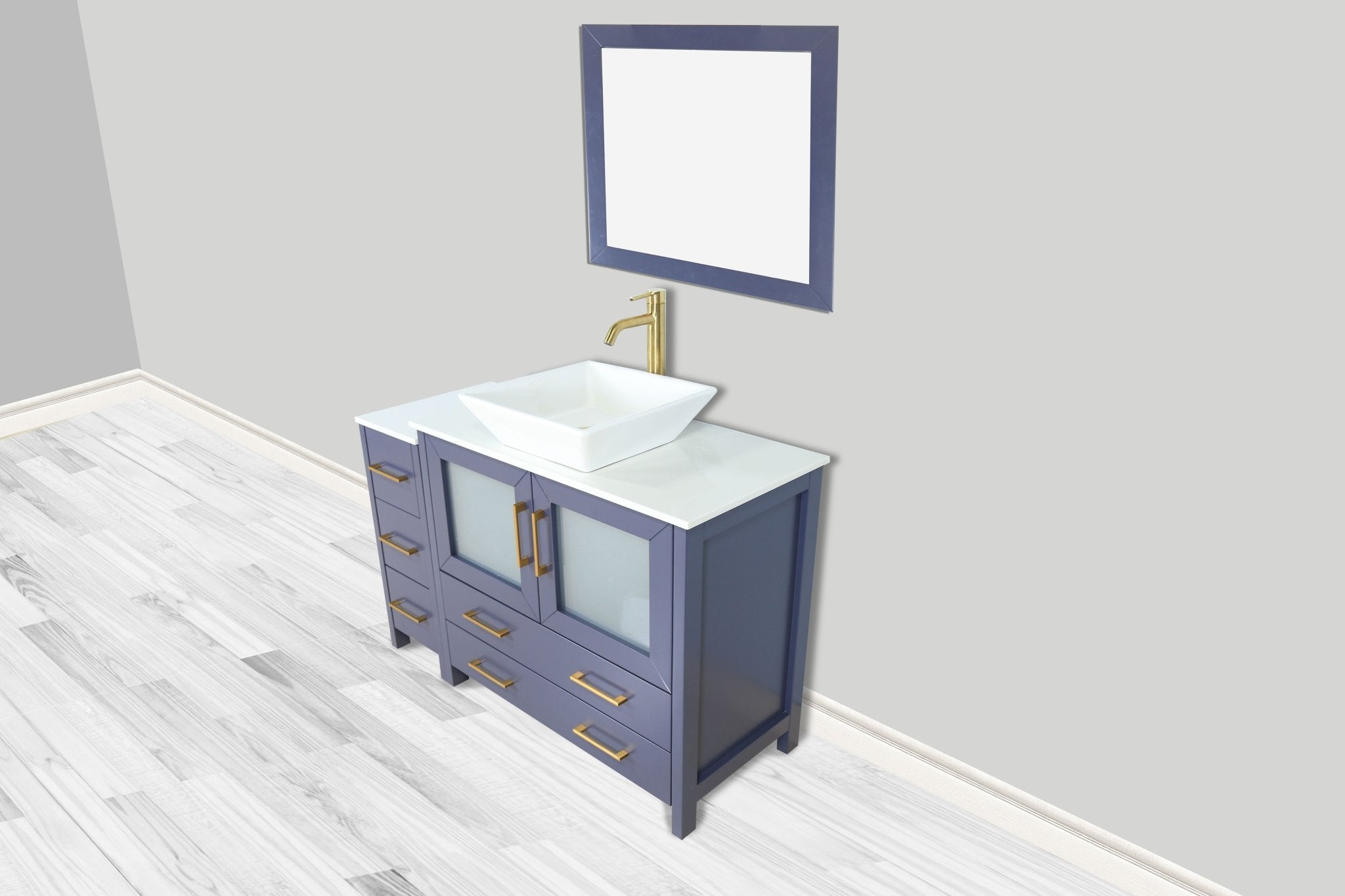 Ravenna 48" Single Sink Bathroom Vanity Combo Set - HomeBeyond