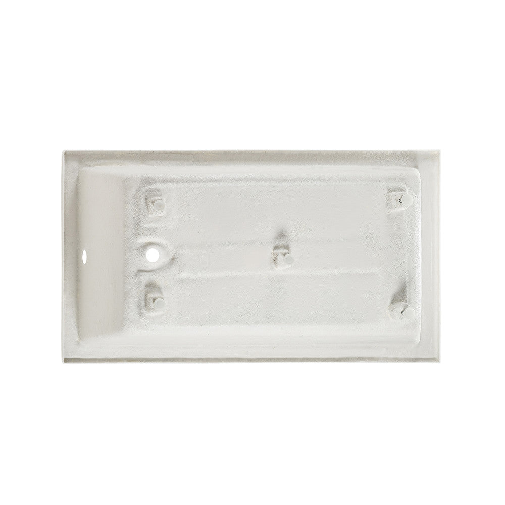 Voltaire 60&quot; x 36&quot; Reversible Drain Drop-In Bathtub