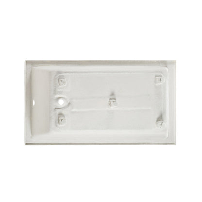 Voltaire 60&quot; x 36&quot; Reversible Drain Drop-In Bathtub