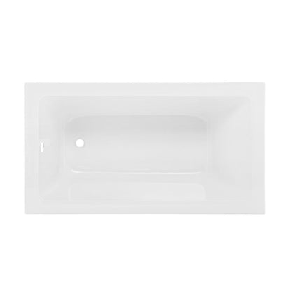 Voltaire 54&quot; x 30&quot; Reversible Drain Drop-In Bathtub