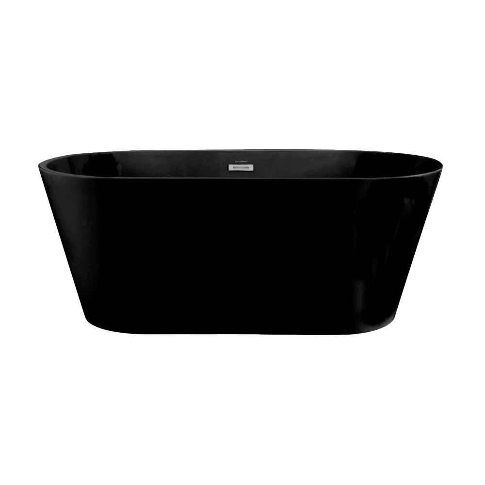 Claire 60&quot; Freestanding Bathtub in Matte Black