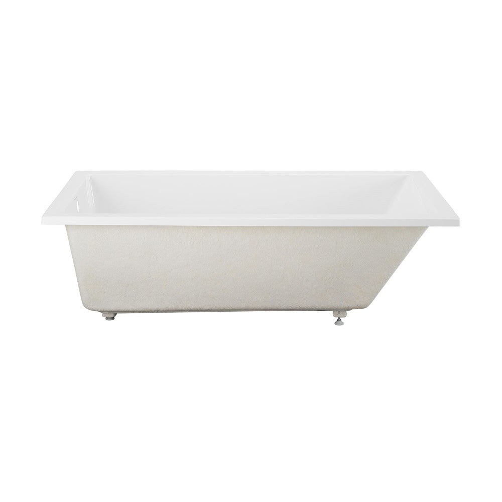 Voltaire 72&quot; x 36&quot; Reversible Drain Drop-In Bathtub