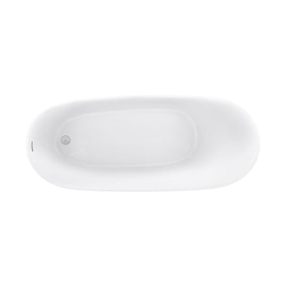 Sublime 67&quot; Single Slipper Freestanding Bathtub