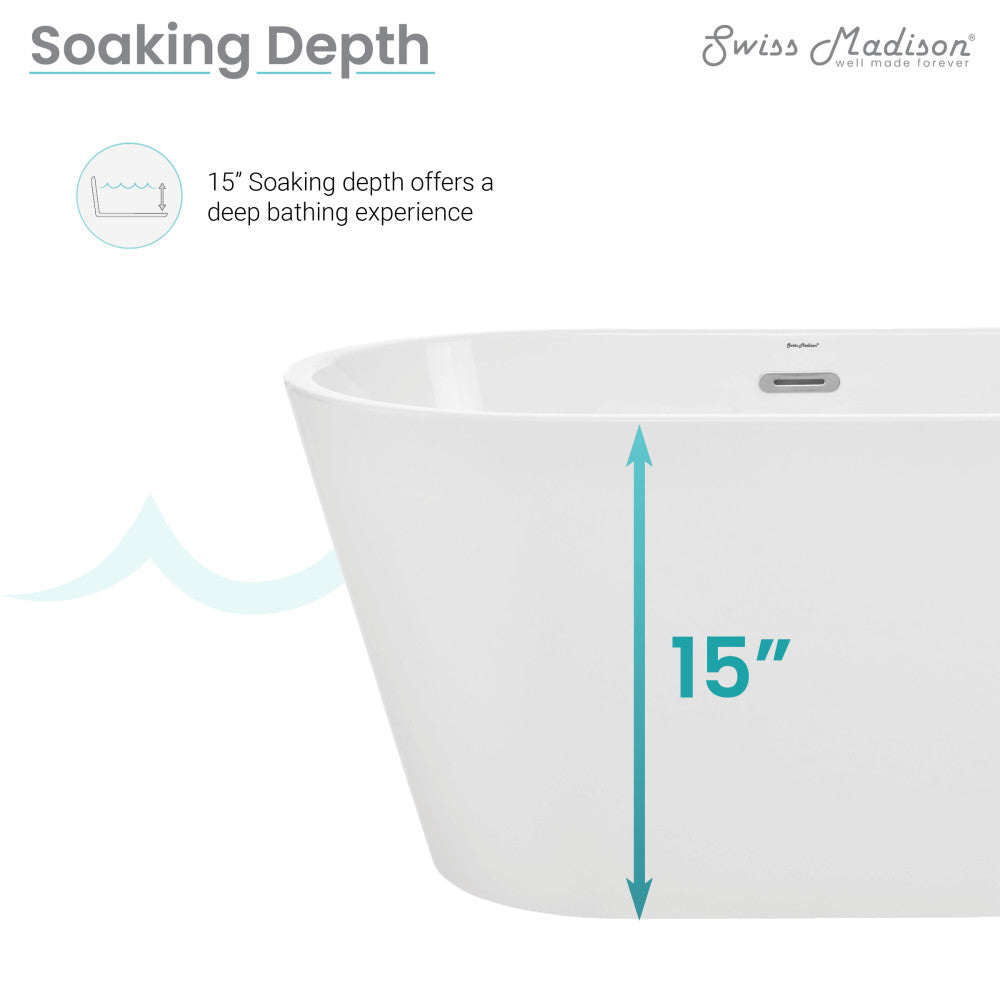 Claire 48&quot; Freestanding Bathtub