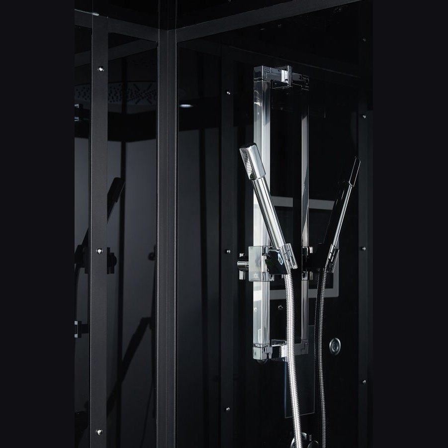 Maya Bath Black Platinum Anzio Steam Shower - Left (211)