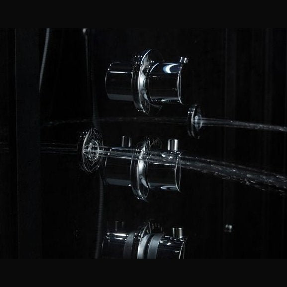 Maya Bath Black Platinum Anzio Steam Shower - Left (211)