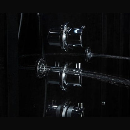 Maya Bath Black Platinum Anzio Steam Shower - Left (211)