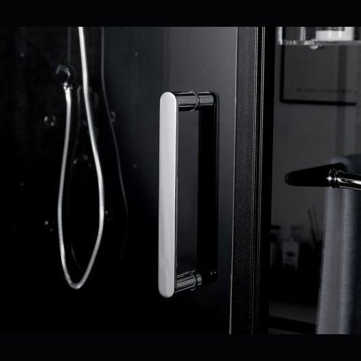 Maya Bath Black Platinum Anzio Steam Shower - Left (211)