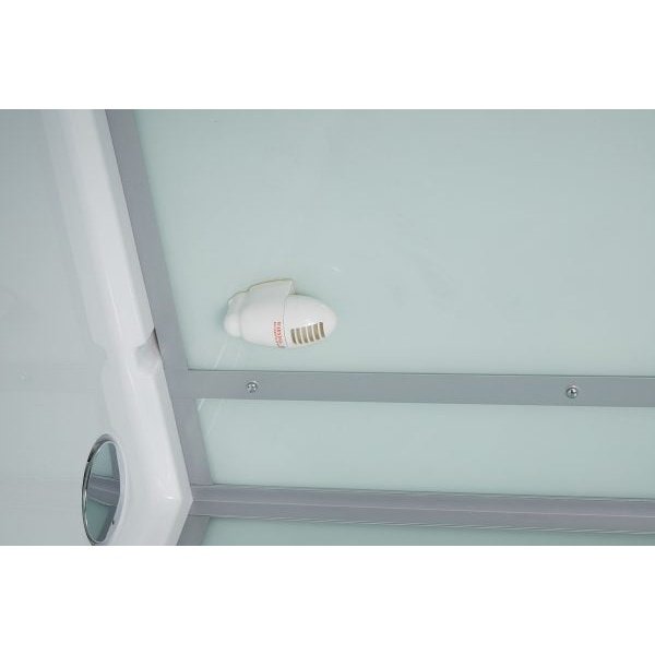 Maya Bath White Platinum Anzio Steam Shower - Left (210)