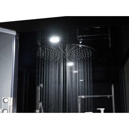 Maya Bath Black Platinum Arezzo Steam Shower - Right (201)