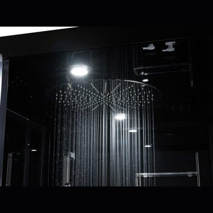 Maya Bath Black Platinum Arezzo Steam Shower - Right (201)
