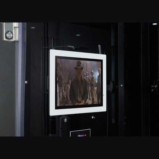 Maya Bath Black Platinum Arezzo Steam Shower - Right (201)