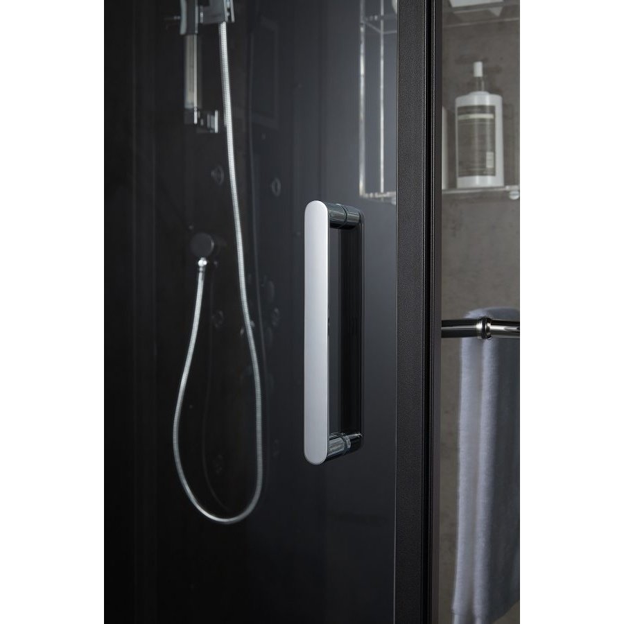 Maya Bath Black Platinum Arezzo Steam Shower - Right (201)