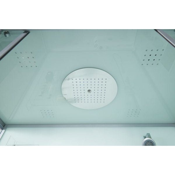 Maya Bath White Platinum Catania Steam Shower - Left (109)