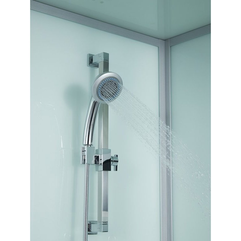 Maya Bath White Platinum Catania Steam Shower - Left (109)