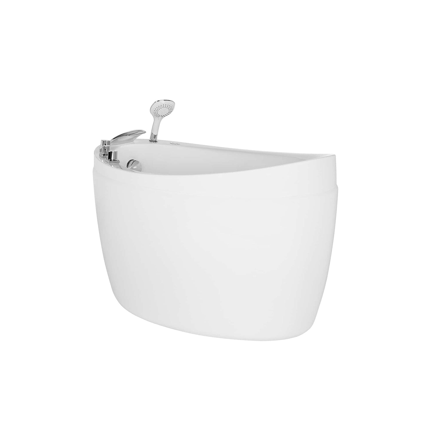 EMPV-48JT011-48&quot; Freestanding Japanese-Style Air Massage Bathtub with Reversible Drain-6