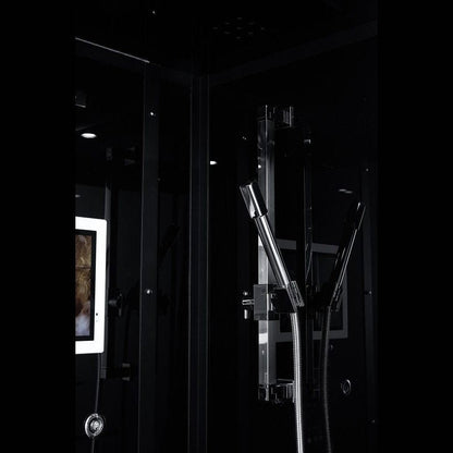 Maya Bath Black Platinum Lucca Steam Shower - Right (205)