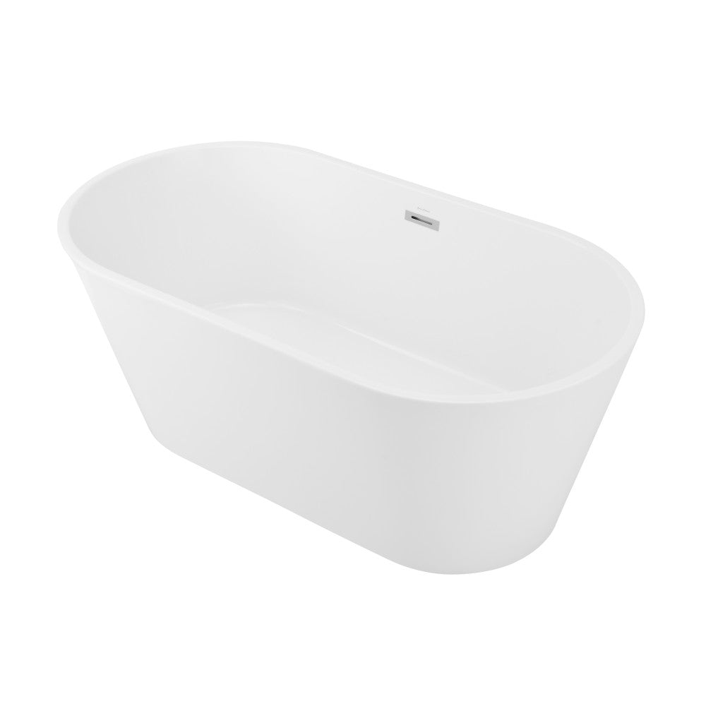 Claire 60" Freestanding Luxury Bathtub with ultimate comfort