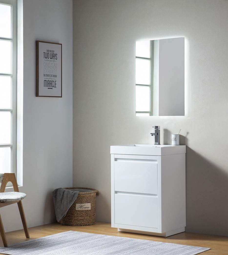 Annecy 24&quot; Single Sink Floor Standing Bathroom Vanity Set - HomeBeyond