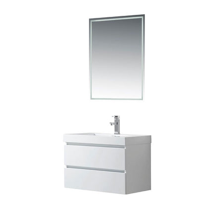 Annecy 30&quot; Single Sink Wall Mounted Bathroom Vanity Set - HomeBeyond