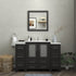 Brescia 54" Single Sink Bathroom Vanity Combo Set - HomeBeyond