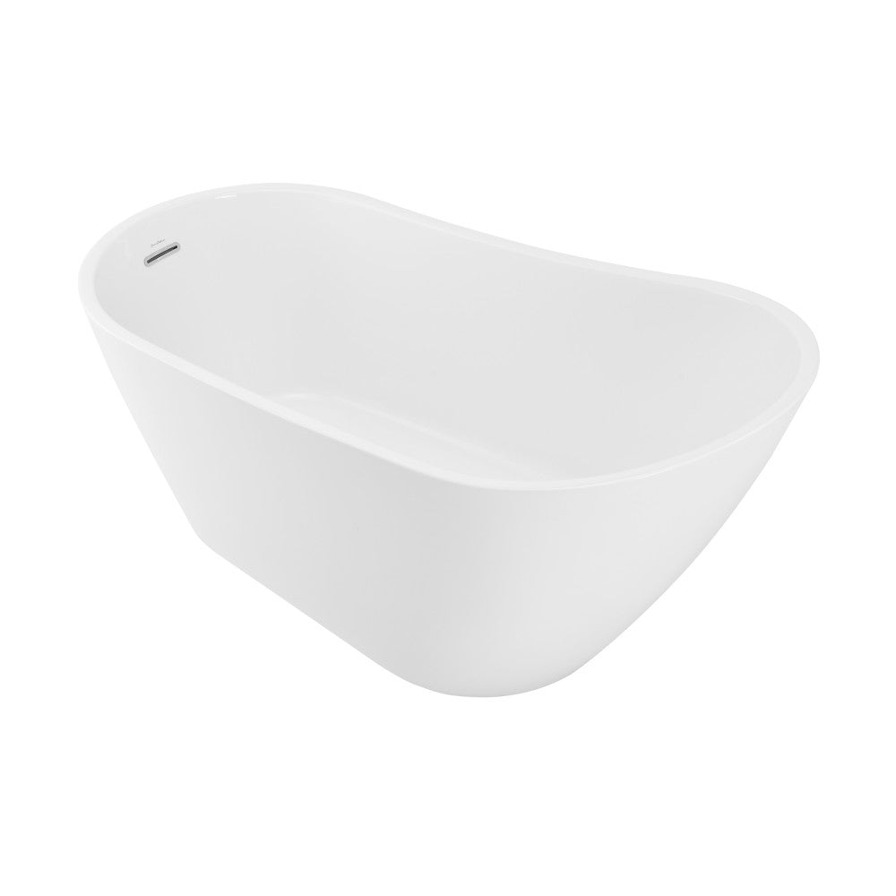 Sublime 60&quot; Single Slipper Freestanding Bathtub