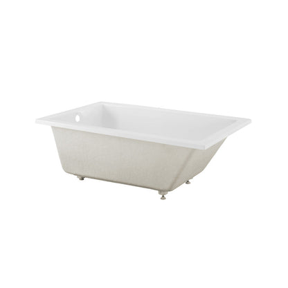 Voltaire 60&quot; x 36&quot; Reversible Drain Drop-In Bathtub