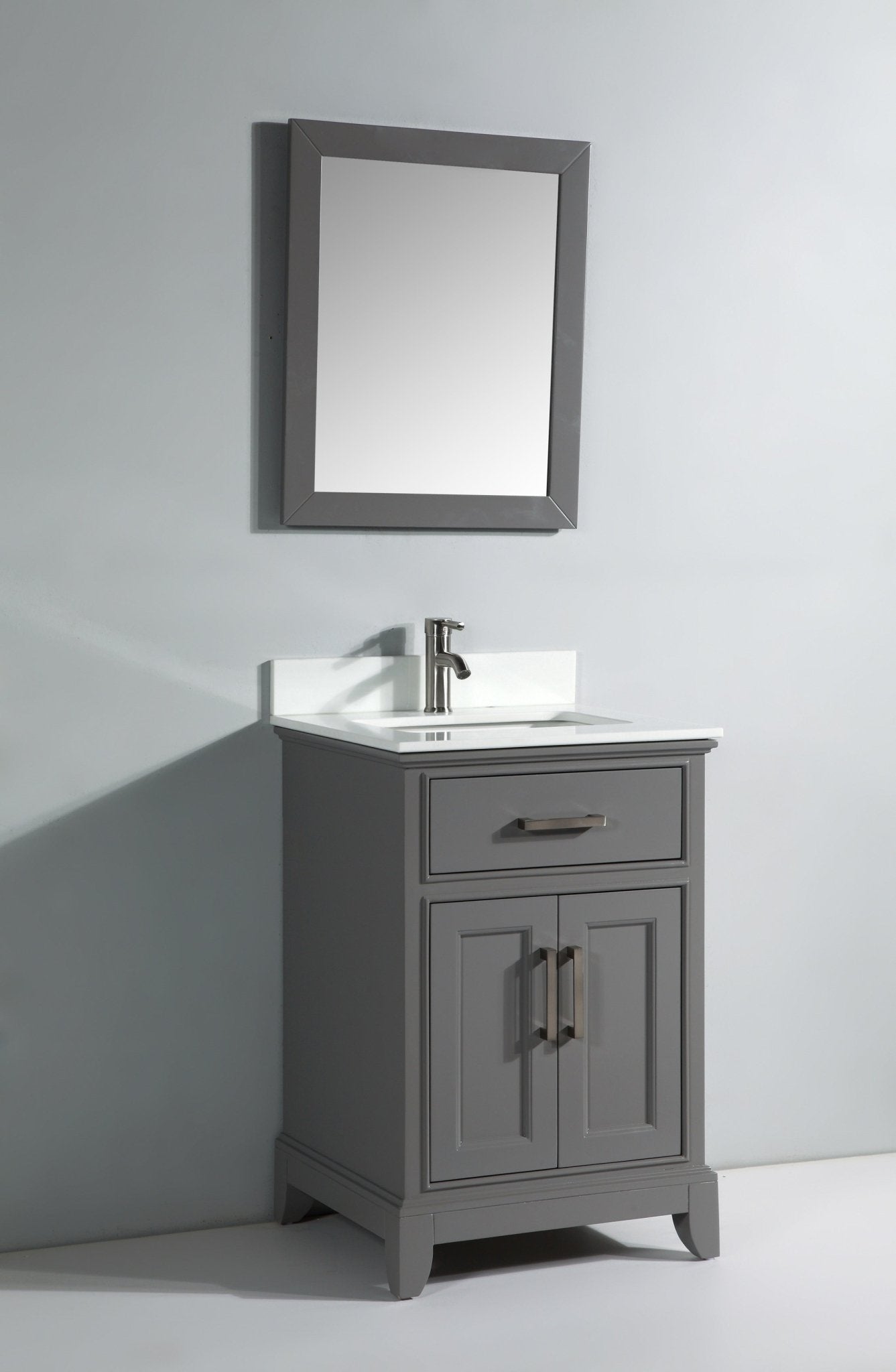 Genoa 24&quot; Single Sink Bathroom Vanity Set - HomeBeyond