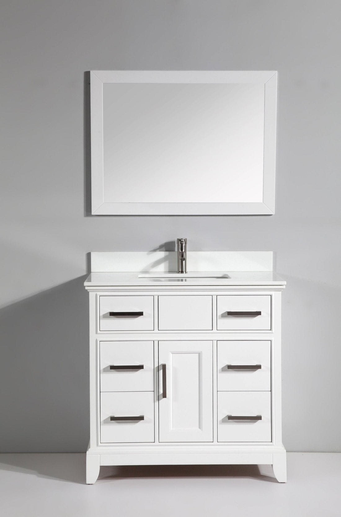 Genoa 36&quot; Single Sink Bathroom Vanity Set - HomeBeyond