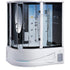 Maya Bath White Siena Steam Shower - Right (117)