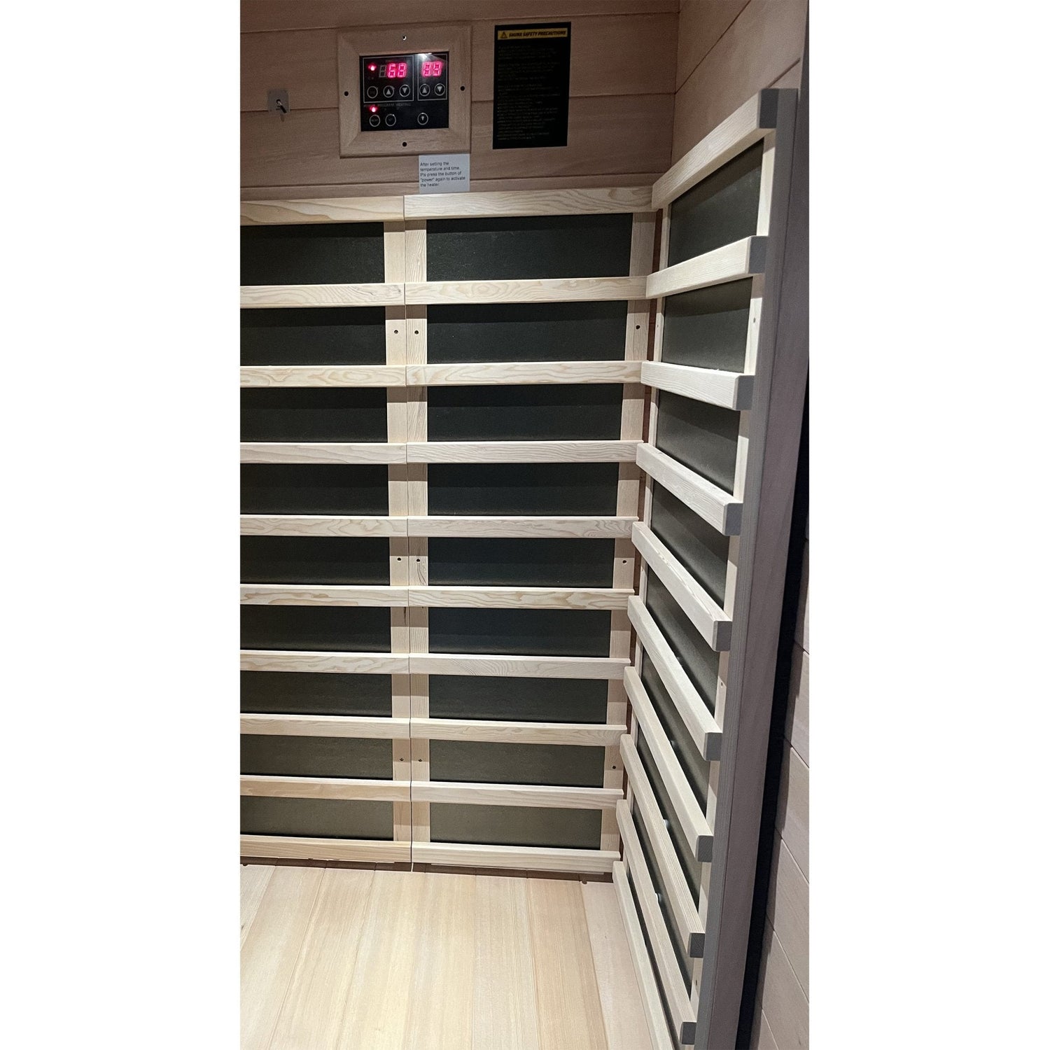 Single Person or Two Person EXTENDABLE Indoor FAR Infrared Heating Sauna Bluetooth Compatible - HomeBeyond