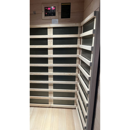 Single Person or Two Person EXTENDABLE Indoor FAR Infrared Heating Sauna Bluetooth Compatible - HomeBeyond